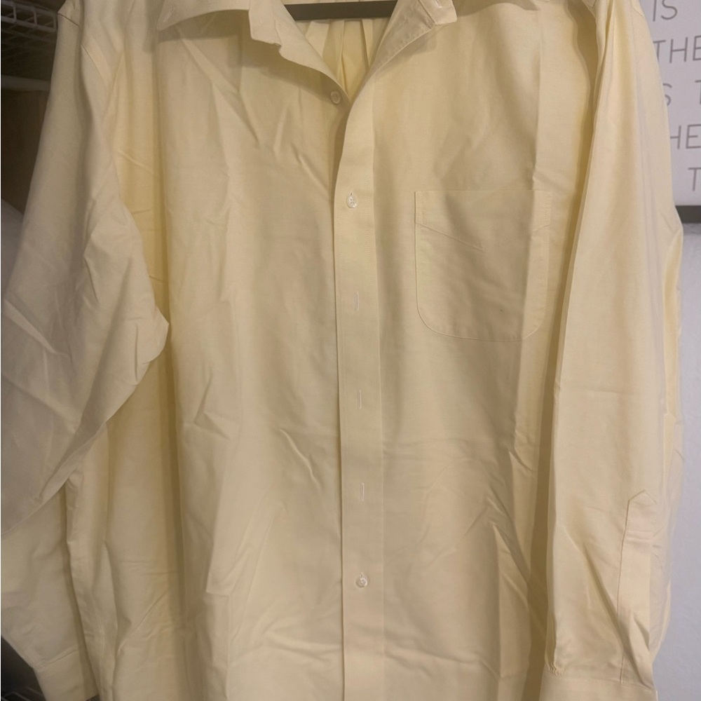 Brooks Brothers Yellow Dress Shirt